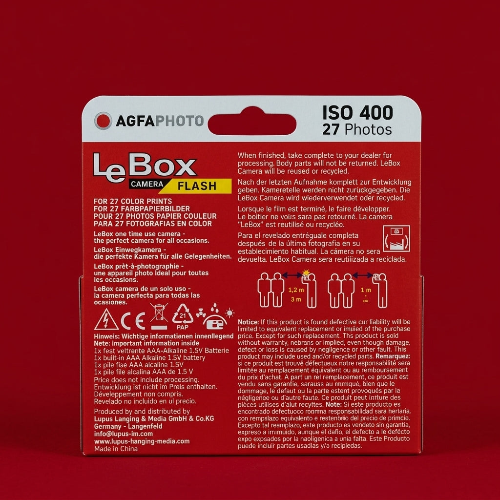 Agfa LeBox Flash - Disposable
