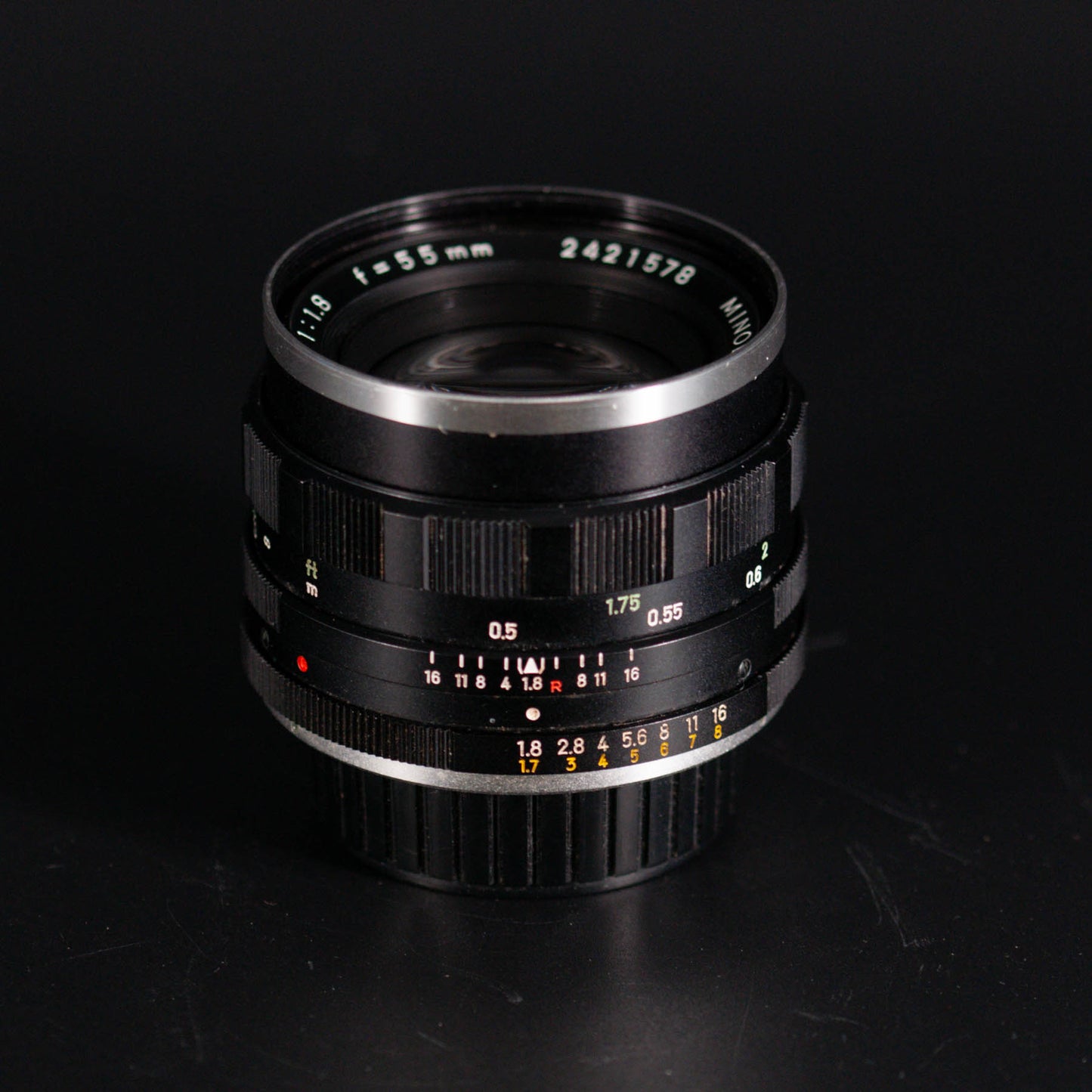 Minolta Auto Rokkor - PK 55mm F1.8