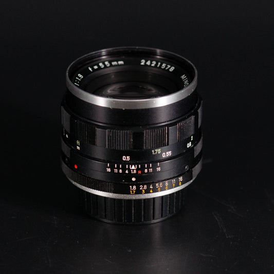 Minolta Auto Rokkor - PF 55mm F1.8 (ARI)