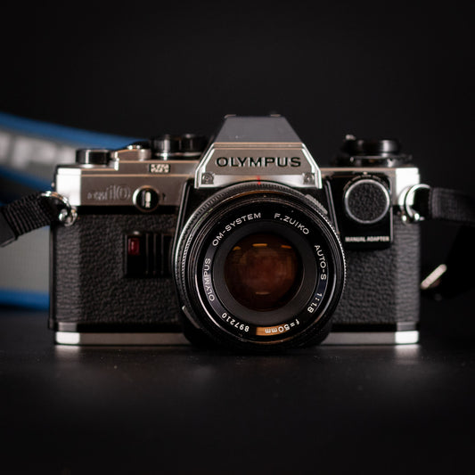 Olympus OM10 with 50mm f/1.8 Zuiko & Flash