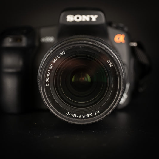 Sony Alpha A200 with 18-70mm & 75-300mm Lenses