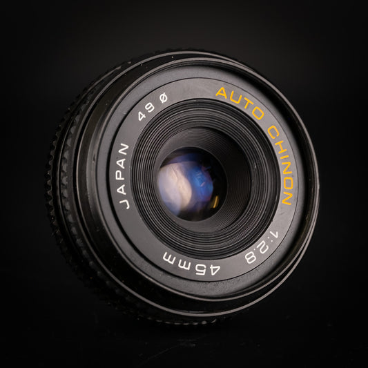 Chinon 45mm f/2.8 Pancake Lens
