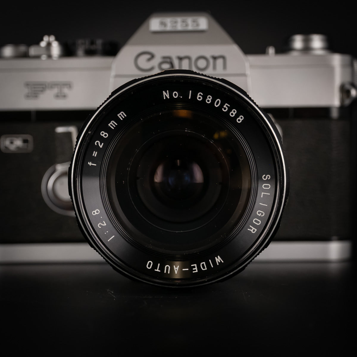 Canon FT QL with Soligor 28mm f/2.8 Lens