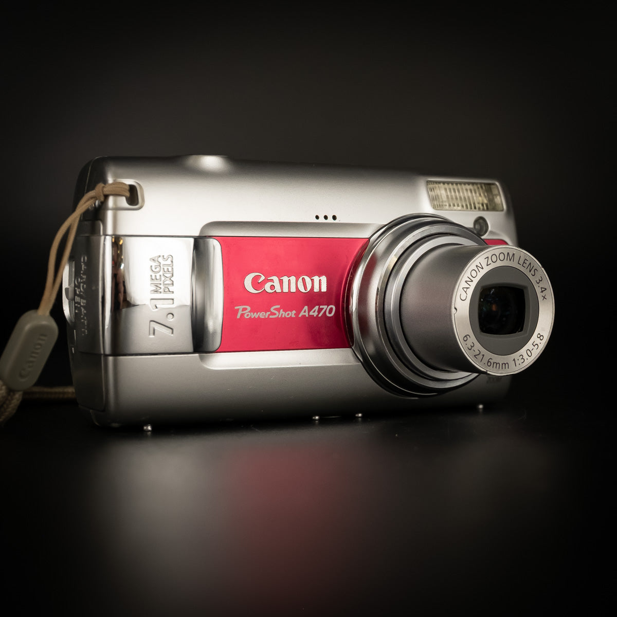 Canon PowerShot A470 — Red