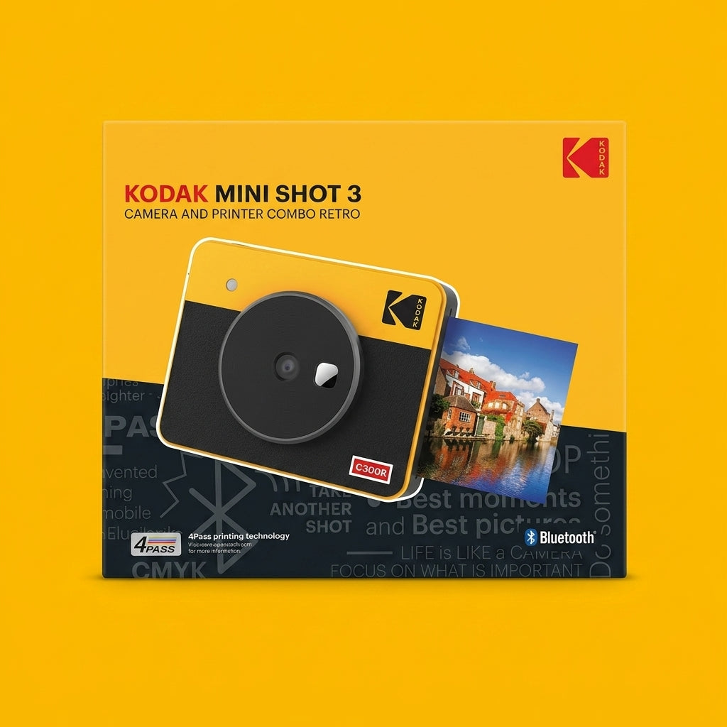Kodak Mini Shot 3 Retro - Yellow
