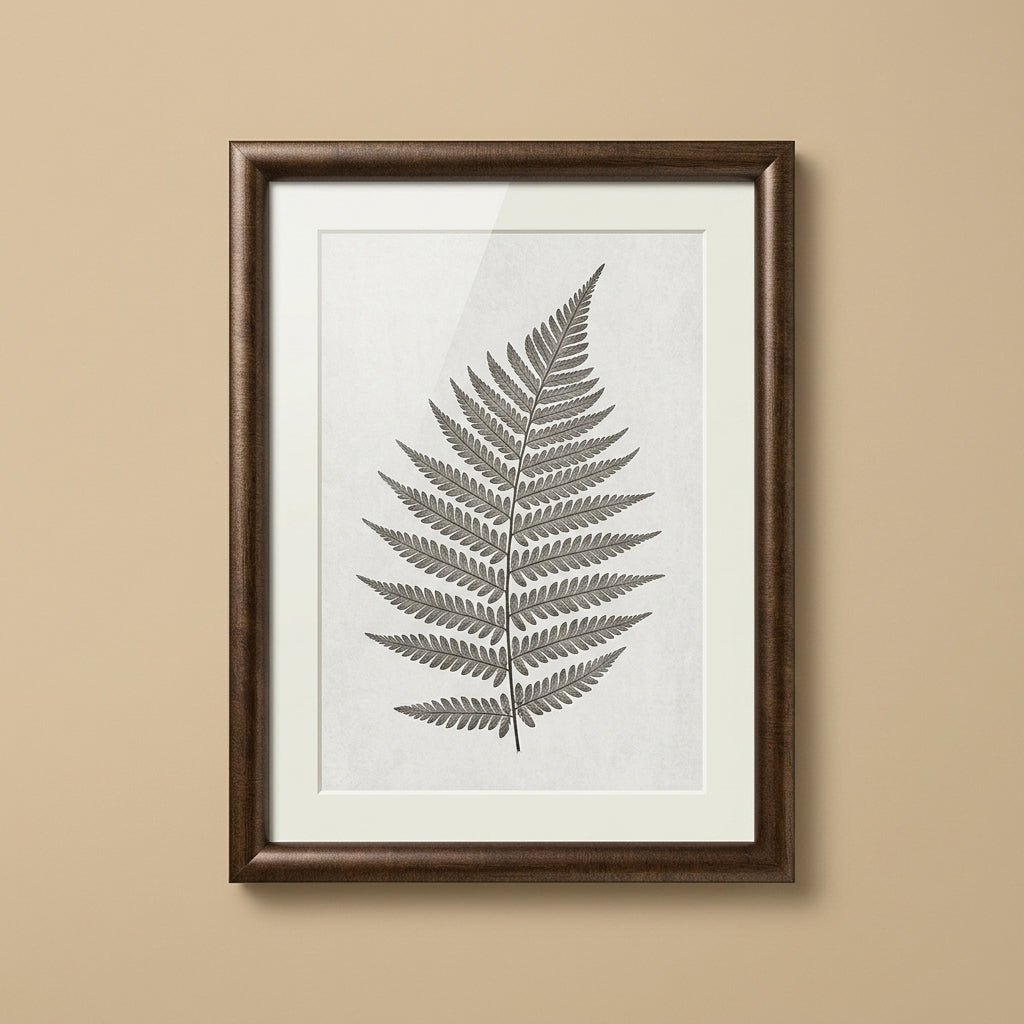 Thistle Gold Walnut Frame