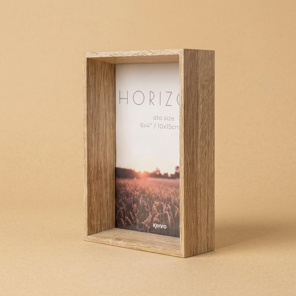 Light ash Horizon 6x4 frame at an angle, showing deep box profile