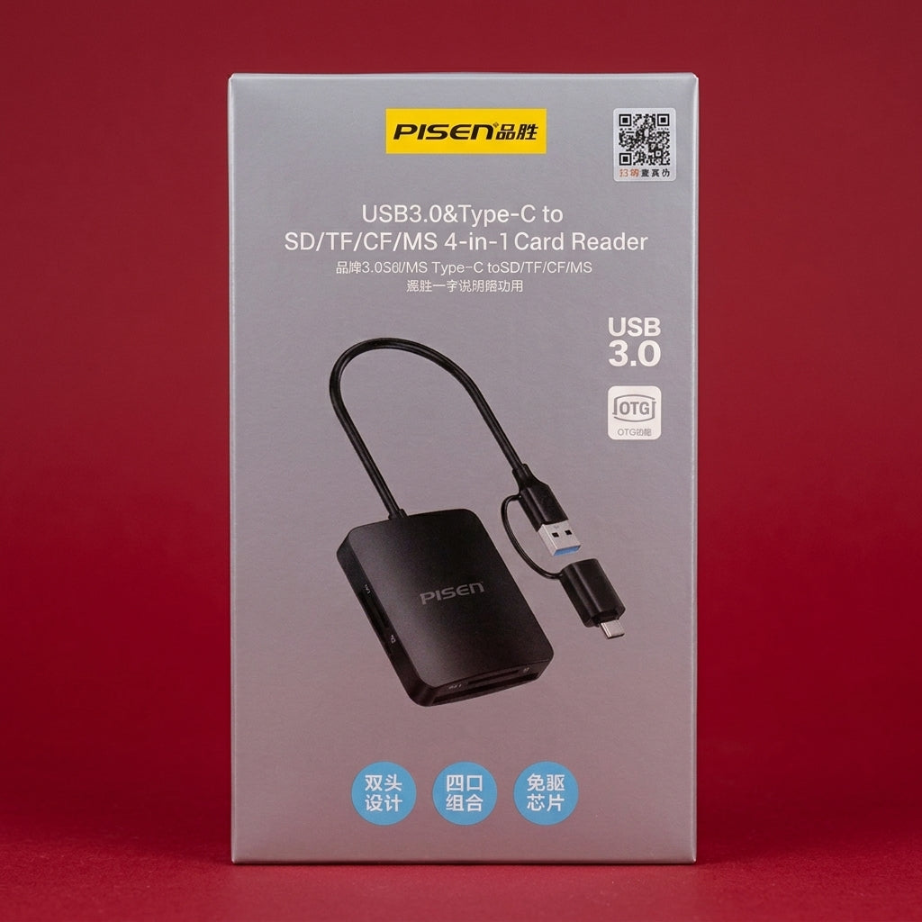 Pissen - 4 in 1 Card Reader