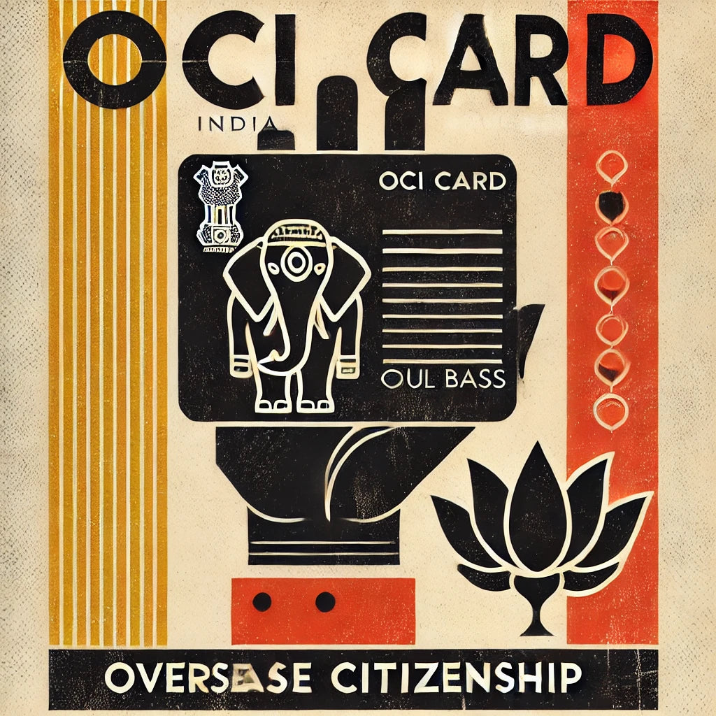 India Overseas Citizenship (OCI) Photo (51x51mm, printed)