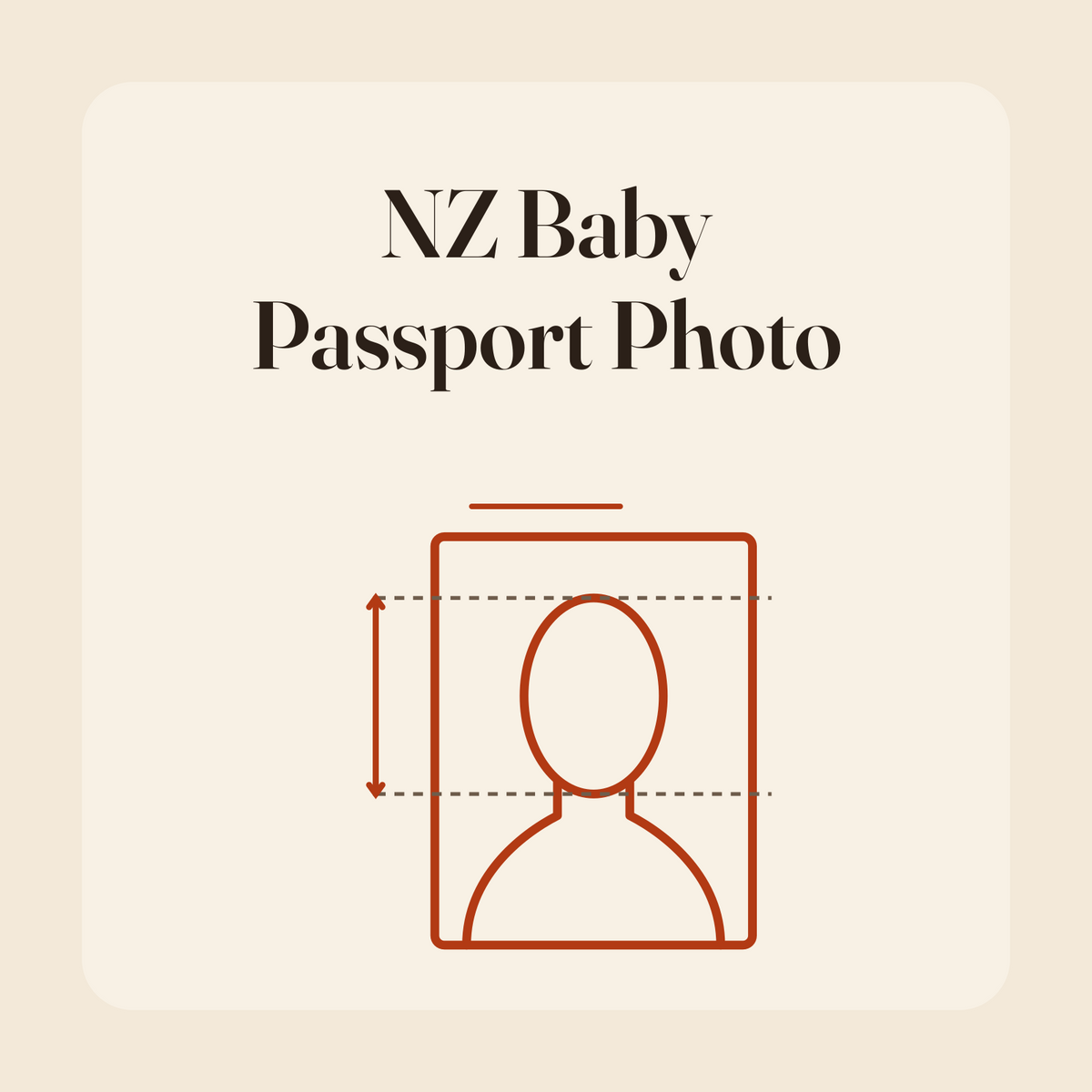 NZ Baby Passport Photo