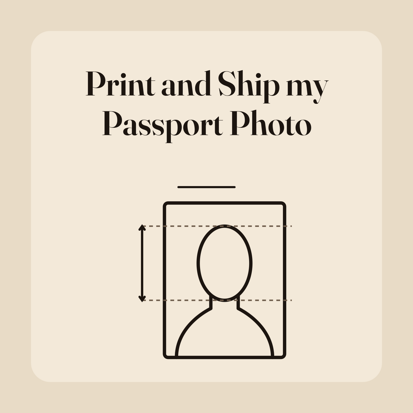 Print and Ship my Passport Photo