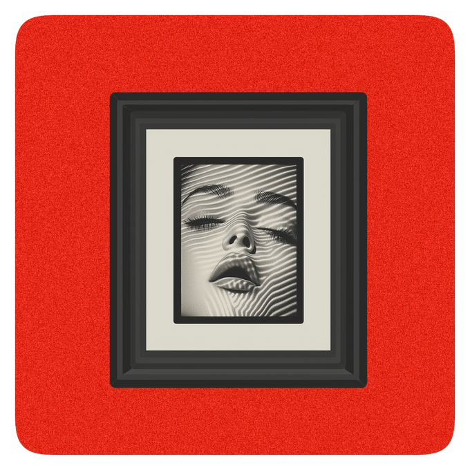 Custom framing at Camera House