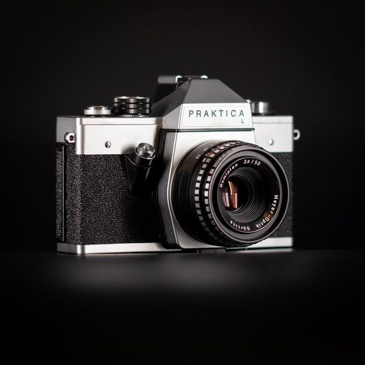 Praktica L with 50mm 2.8 lens