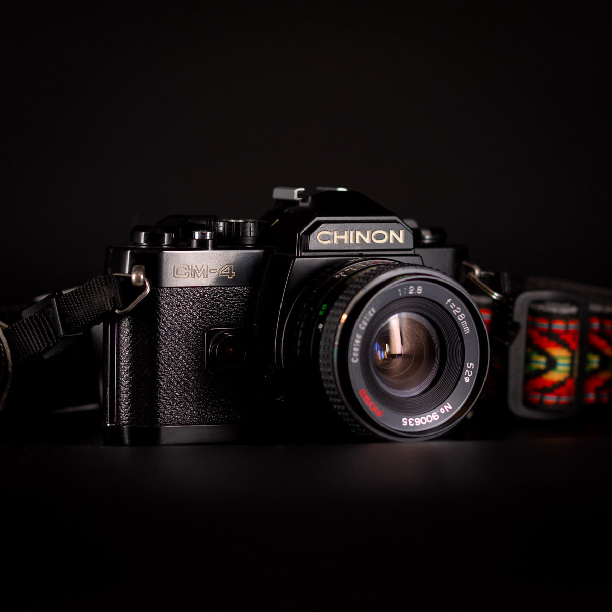Chinon CM4  Lens + Flash Kit