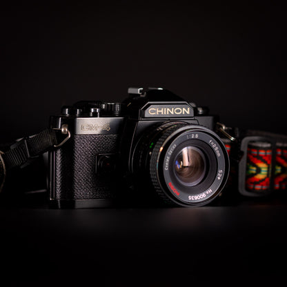 Chinon CM4  Lens + Flash Kit