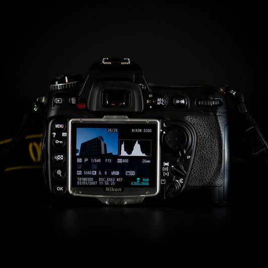 Nikon D300 with Nikkor 18-55mm VR II