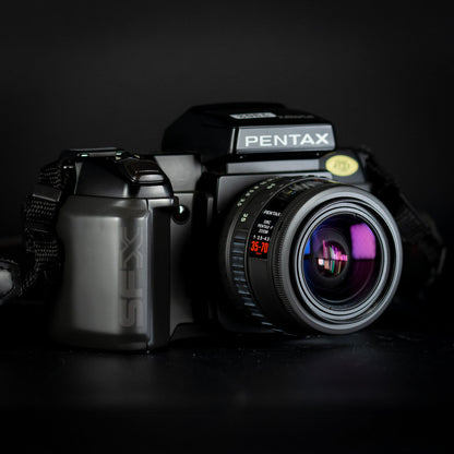 Pentax SFX with Lenses & Flash