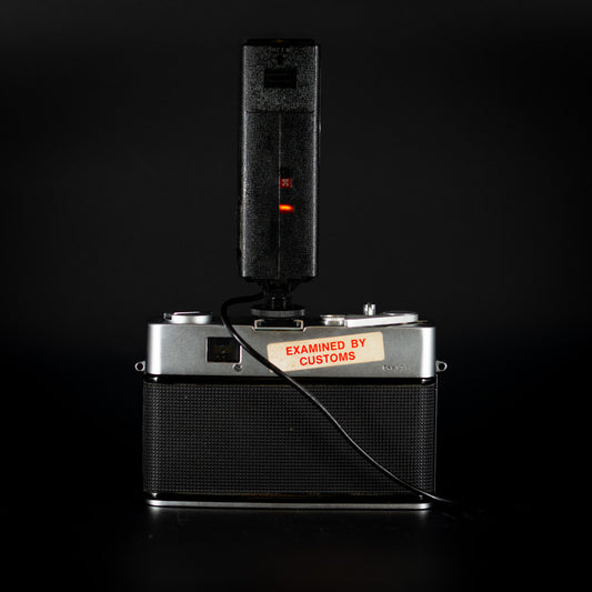 Konica EE-Matic S with National Flash
