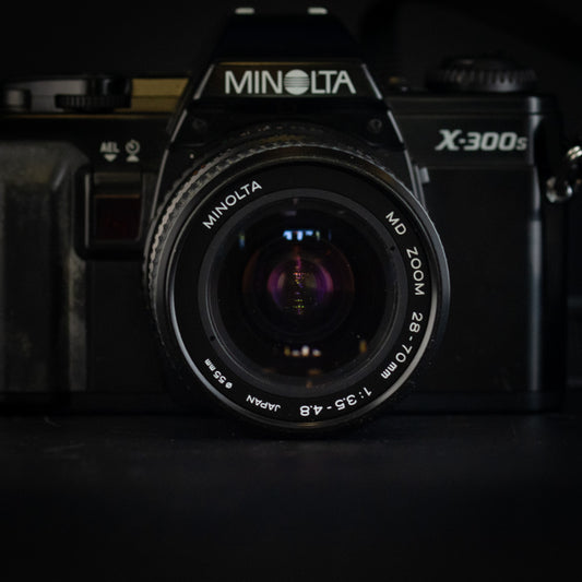 Minolta X-300s with 28-70mm Lens