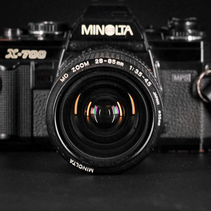 Minolta X700 with 28-85 Lens