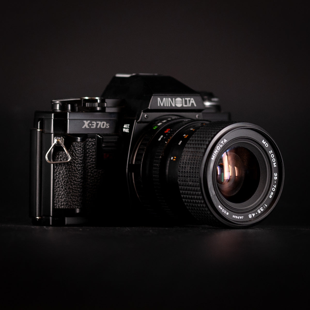 Minolta X-370s with 35-70mm