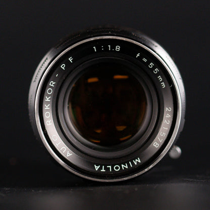 Minolta Auto Rokkor - PF 55mm F1.8 (ARI)