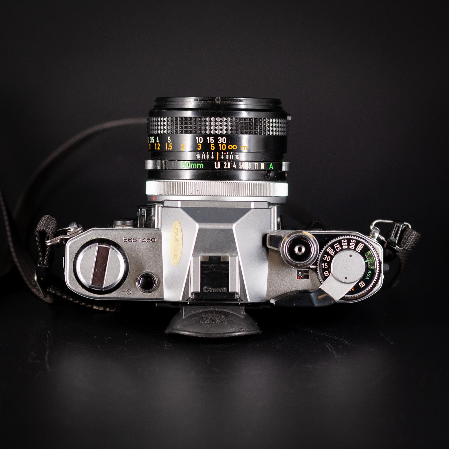 Canon AE-1 with Canon 50mm F1.8 Lens