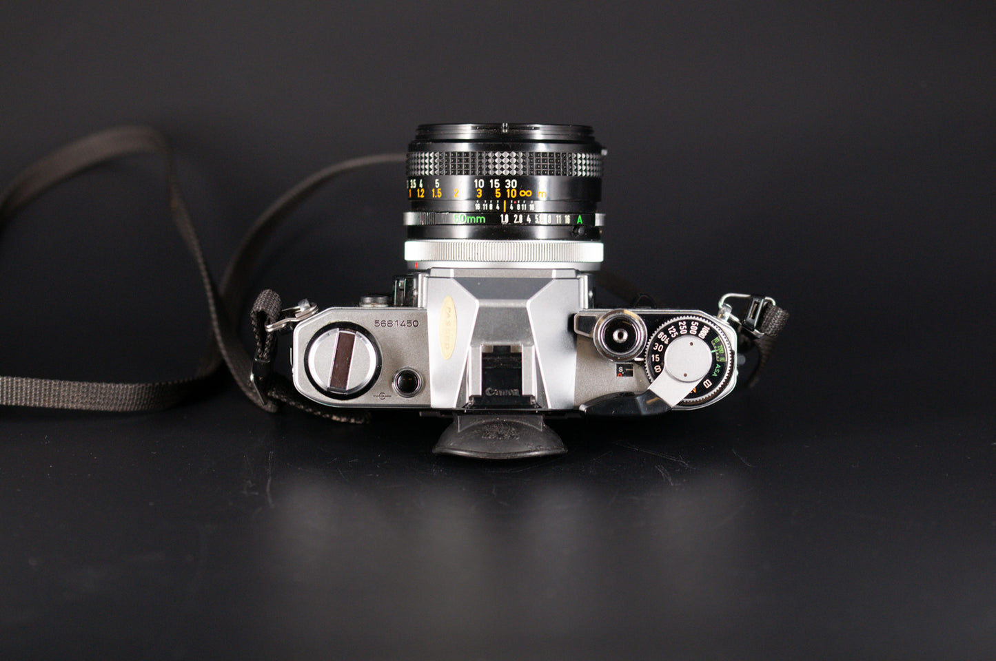 Canon AE-1 with Canon 50mm F1.8 Lens