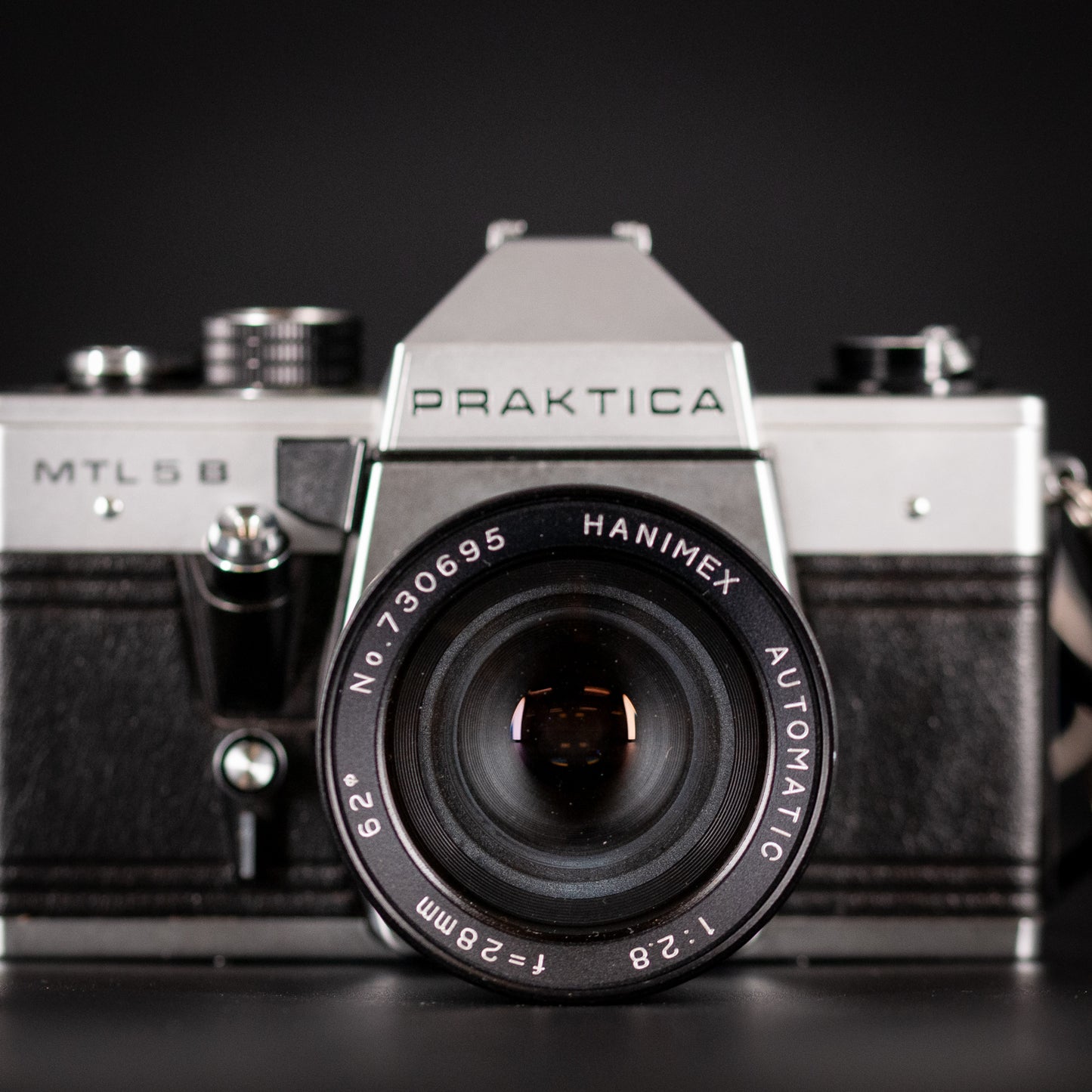 Praktica MTL 5B with Hanimex 28mm f/2.8