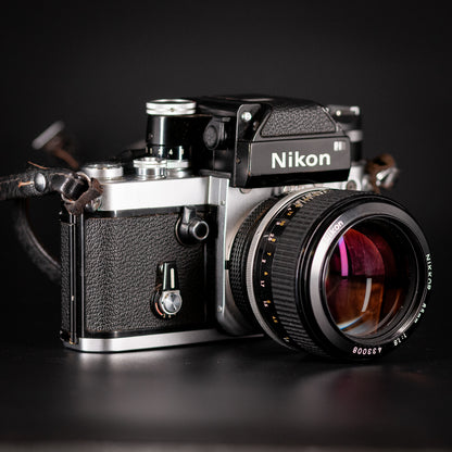 Nikon F2 with 85mm f/1.8