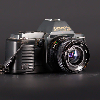 Canon T70 35mm Film SLR Camera Kit