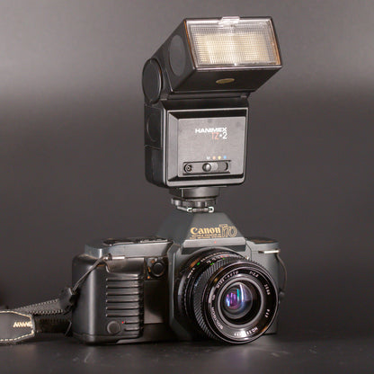 Canon T70 35mm Film SLR Camera Kit