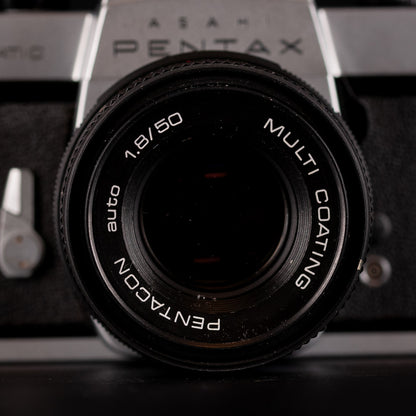 Pentax Spotmatic with Pentacon 50mm f/1.8