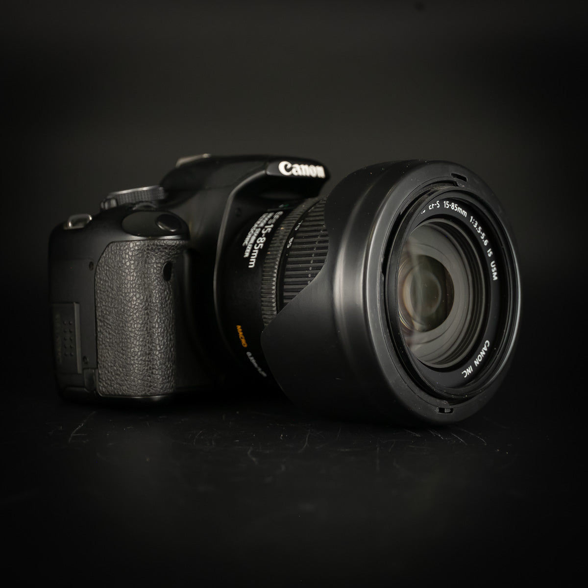 Canon EOS 500D with EF-S 15-85mm IS USM Lens