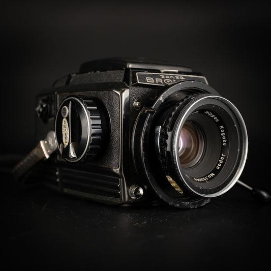 Zenza Bronica (6x6) with Nikkor-P 75mm f/2.8