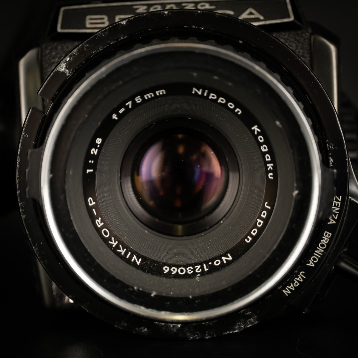 Zenza Bronica (6x6) with Nikkor-P 75mm f/2.8