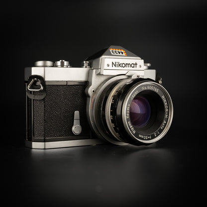 Nikkormat FT with Nikkor-H 50mm f/2 Lens