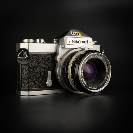 Nikkormat FT with Nikkor-H 50mm f/2 Lens