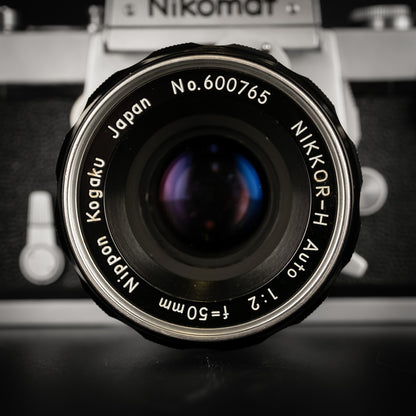 Nikkormat FT with Nikkor-H 50mm f/2 Lens