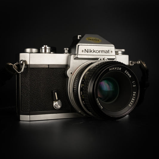 Nikkormat FT3 with Nikkor 50mm f/2 Lens