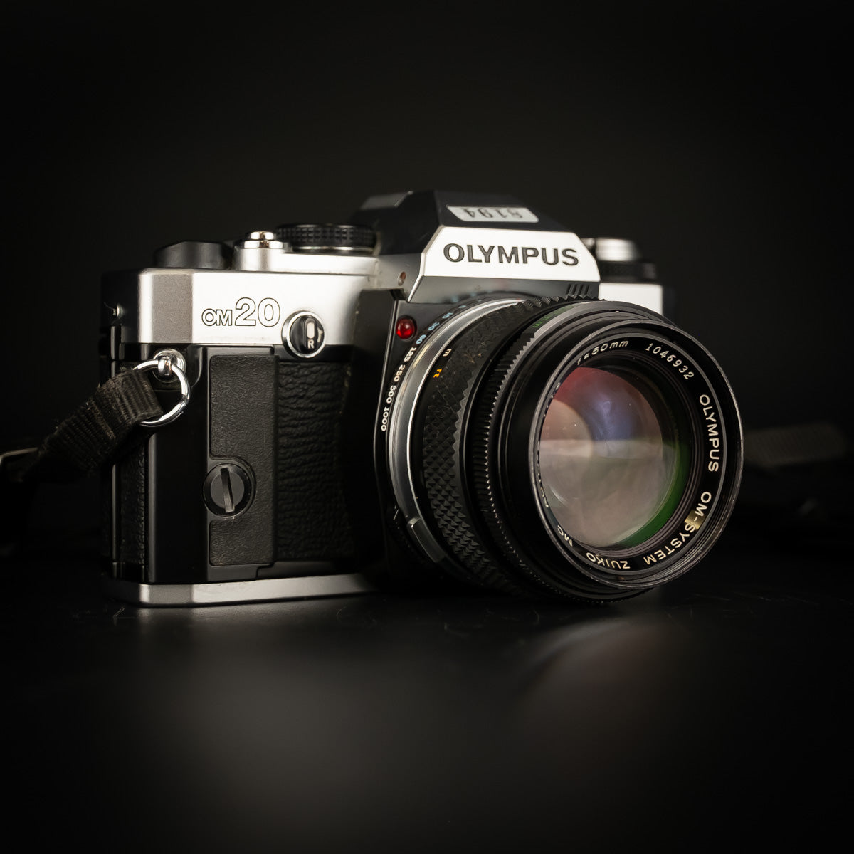 Olympus OM-20 with Zuiko 50mm f/1.4 Lens