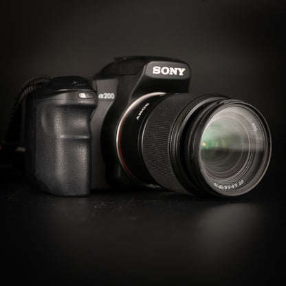 Sony Alpha A200 with 18-70mm & 75-300mm Lenses
