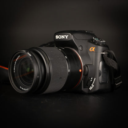 Sony Alpha A200 with 18-70mm & 75-300mm Lenses