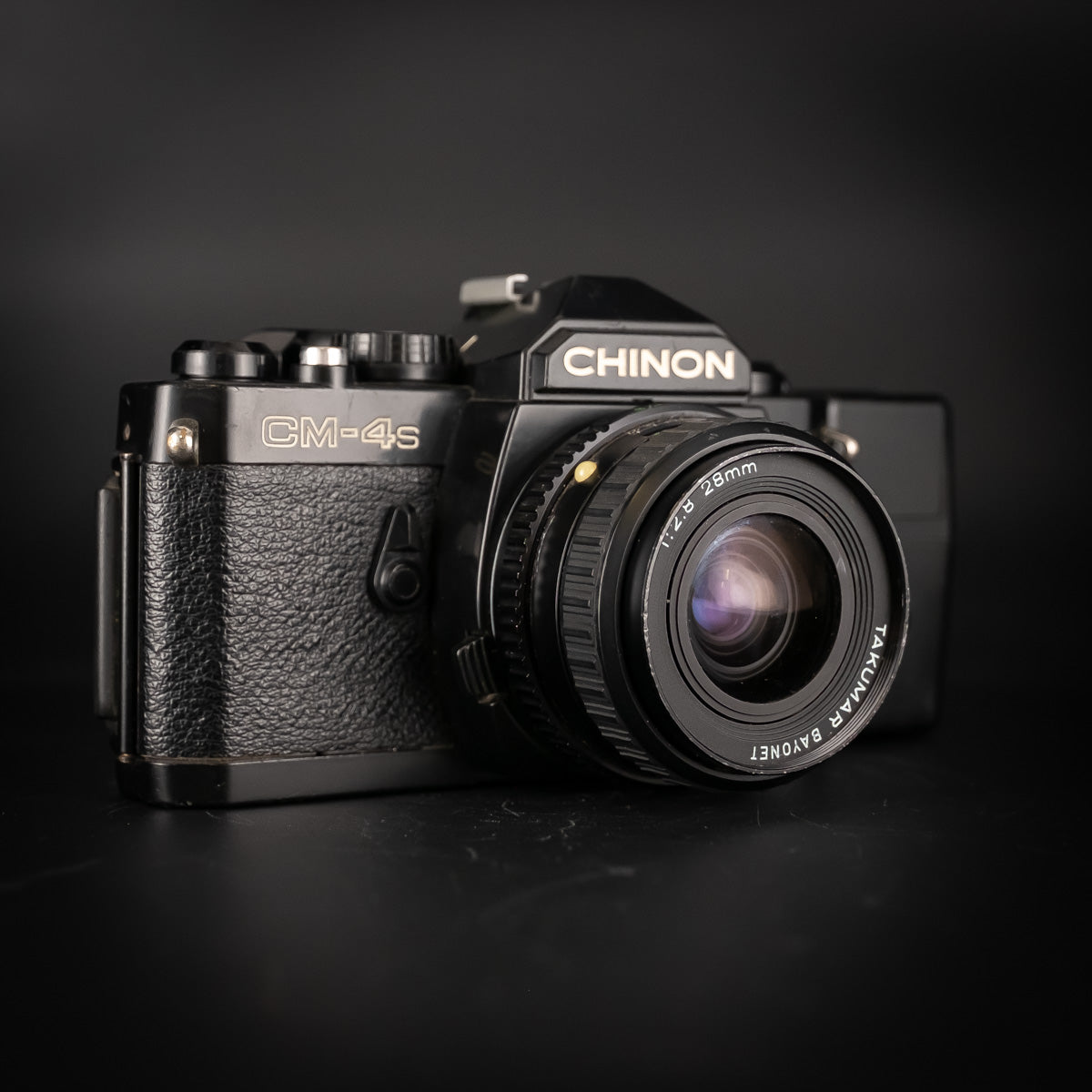 Chinon CM-4s with Takumar-Bayonet 28mm f/2.8 Lens & DB-010 Data Back