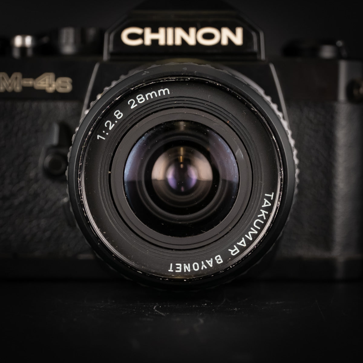 Chinon CM-4s with Takumar-Bayonet 28mm f/2.8 Lens & DB-010 Data Back