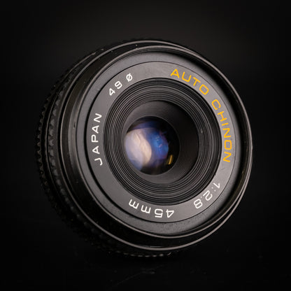 Chinon 45mm f/2.8 Pancake Lens