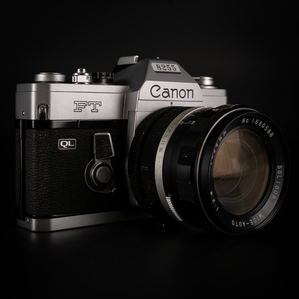 Canon FT QL with Soligor 28mm f/2.8 Lens