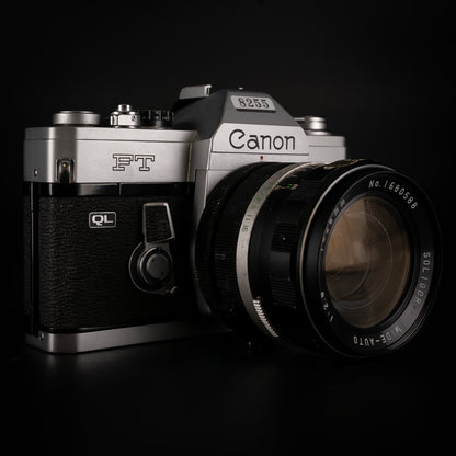 Canon FT QL with Soligor 28mm f/2.8 Lens