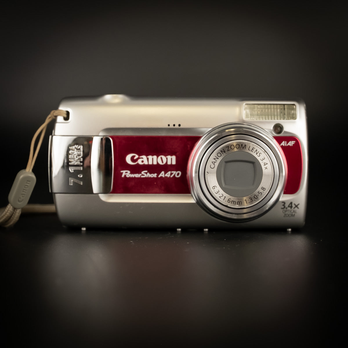 Canon PowerShot A470 — Red