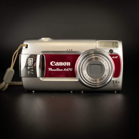 Canon PowerShot A470 — Red